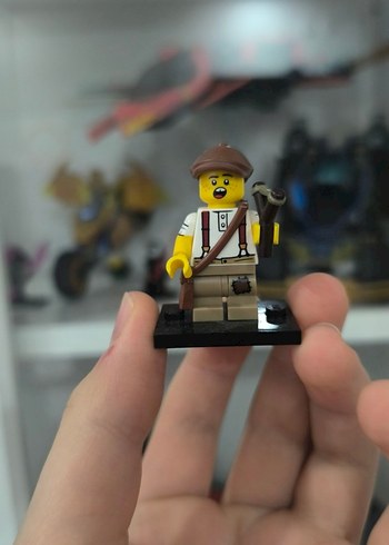 Lego Newspaper Kid Minifigür