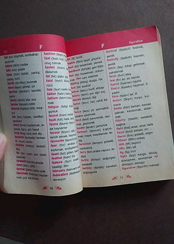 İngilizce - Türkçe Sözlük - Görsel 4