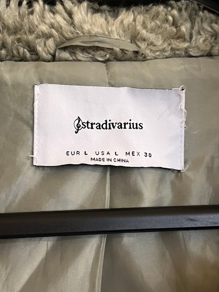 Tüylü Kadın Midi Ceket - Görsel 3