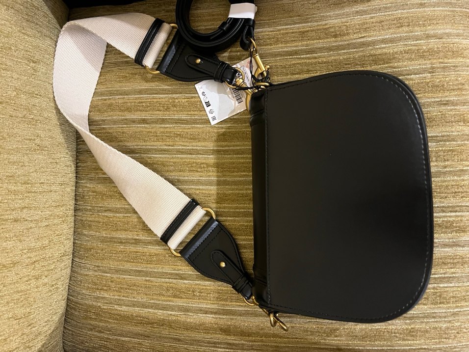 Siyah Deri Kadın Çanta - Görsel 2