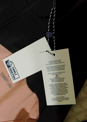 Kadın Pembe Siyah Uzun Eşofman Takımı - Görsel 5