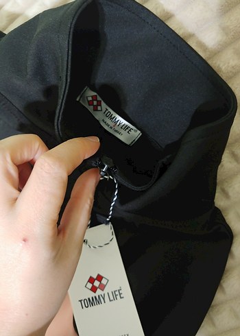 Kadın Pembe Siyah Uzun Eşofman Takımı - Görsel 4