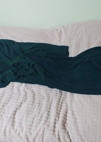 Yeşil Uzun Kollu Salaş Kadın Tunik - Görsel 5