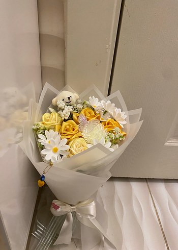 Sarı Dantel Detaylı Kadın Wrap - Görsel 3