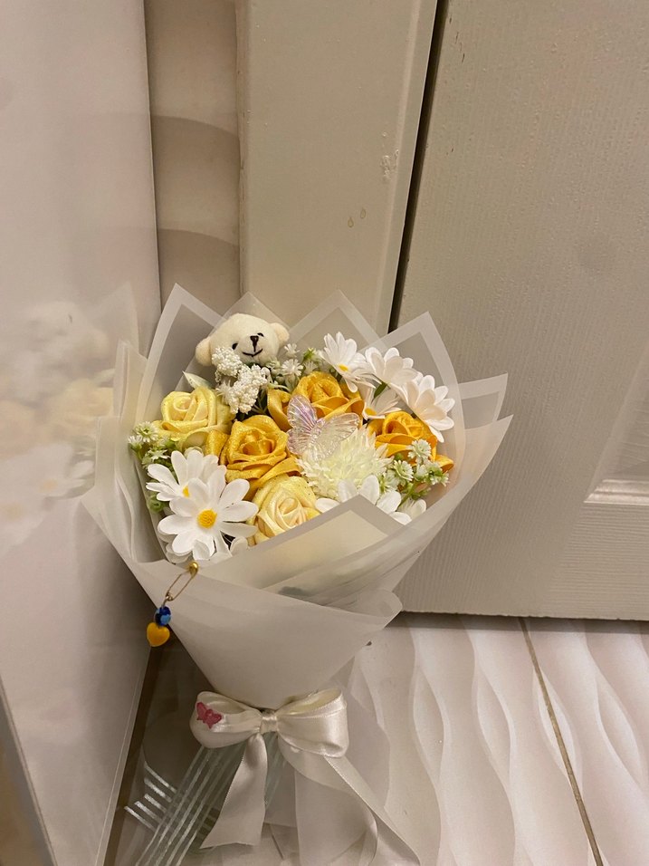 Sarı Dantel Detaylı Kadın Wrap - Görsel 3