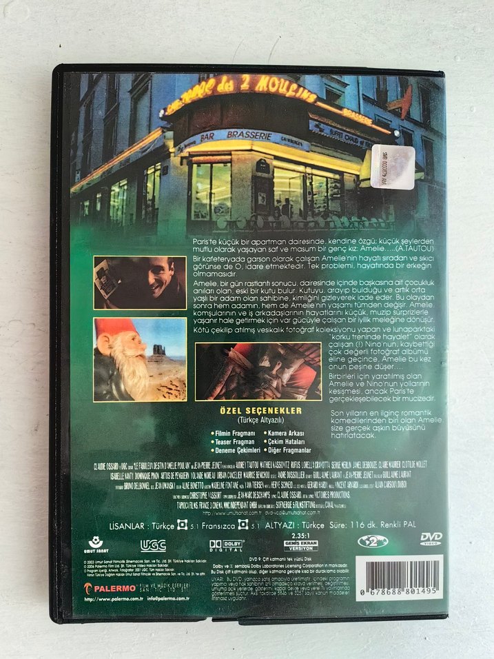 Amelie DVD - Palermo - Görsel 3