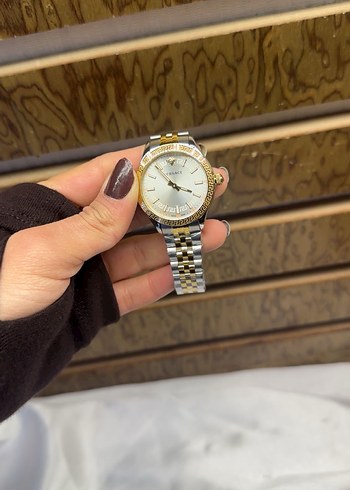 Kadın Klasik Altın Renkli Kol Saati - Görsel 2