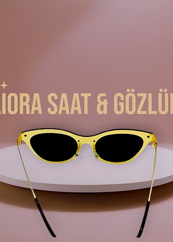 Siyah Parlak Kadın Gözlüğü - Görsel 2