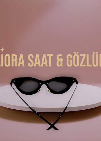 Parlak Siyah Kadın Gözlüğü - Cesur Stil - Görsel 3