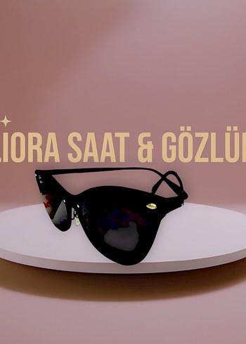 Parlak Siyah Kadın Gözlüğü - Cesur Stil - Görsel 2
