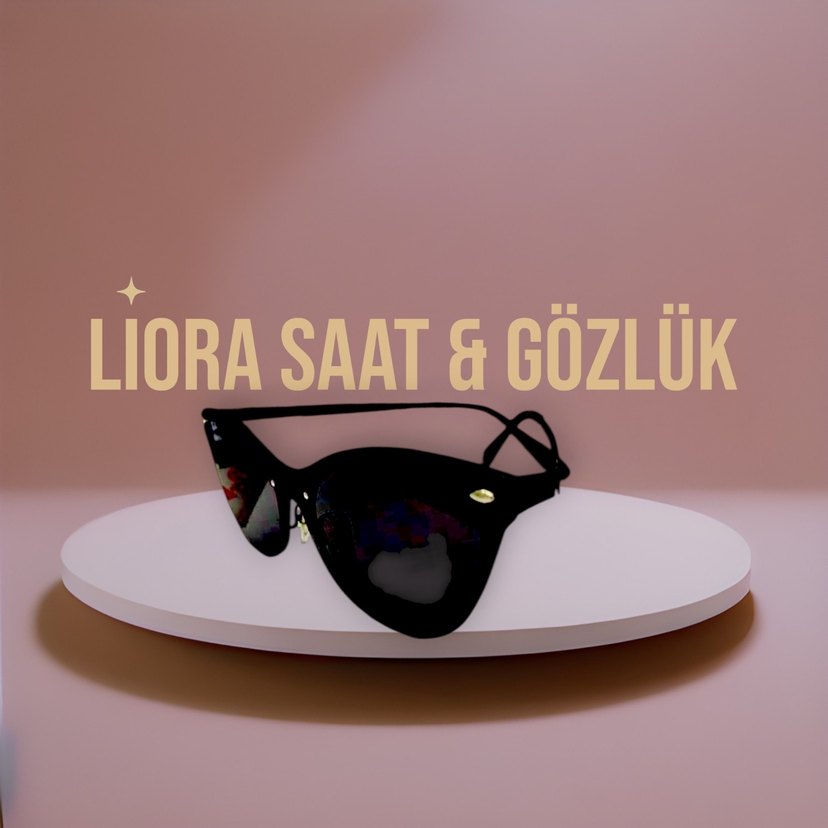 Parlak Siyah Kadın Gözlüğü - Cesur Stil - Görsel 2