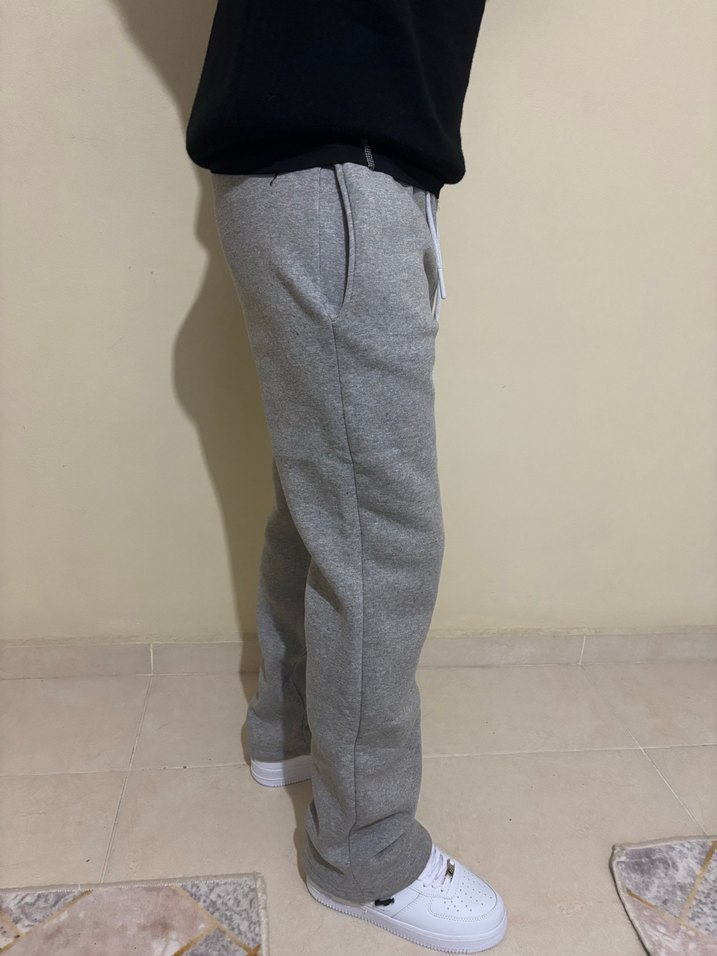 STWD Gri Rahat Kesim Erkek Eşofman Altı - Görsel 2