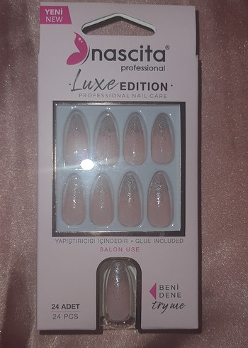 Nascita Pastel Pembe Tırnak Seti 24 Parça - Görsel 3