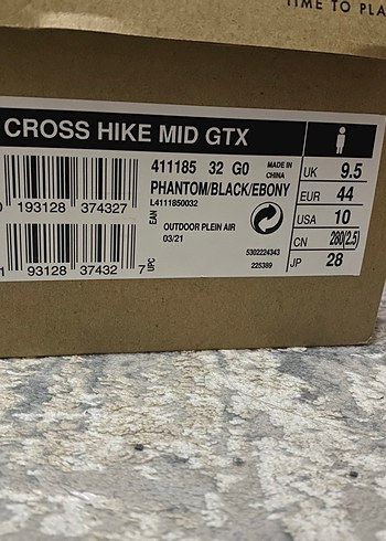 Siyah Erkek Outdoor Biker Ayakkabı Velcro - Görsel 4