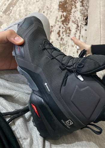 Siyah Erkek Outdoor Biker Ayakkabı Velcro - Görsel 2