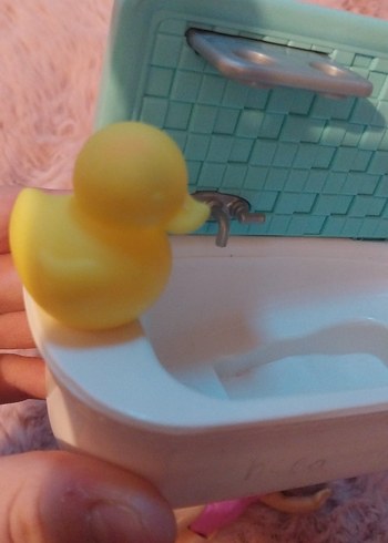 barbie Bebek ve Küvet Oyuncak Seti gerçek chelsee - Görsel 6