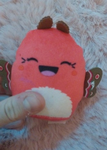 Renkli Peluş Oyuncaklar mini squisy mallow ve normal squishy - Görsel 4