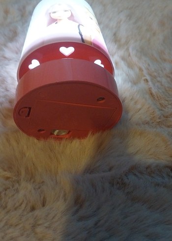 Pembe Barbie Temalı Renkli Gece Lambası - Görsel 3