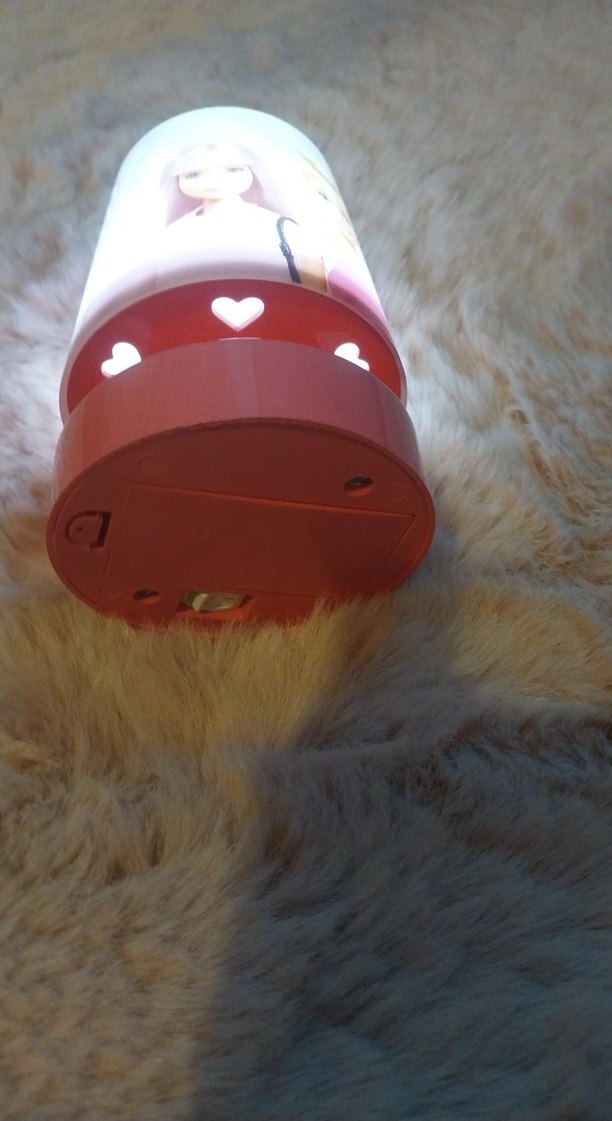 Pembe Barbie Temalı Renkli Gece Lambası - Görsel 3