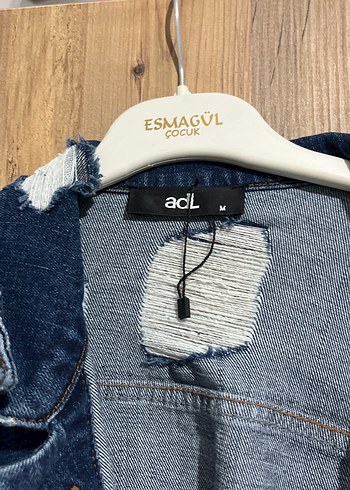 Düğmeli ADL Kot Denim Ceket - Görsel 2