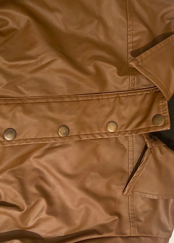 Kadın Kahverengi Deri Uzun Kollu elbise - Görsel 2