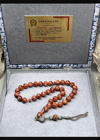 Sevgiler gününe ,sertifikalı, gümüş püskül,orijinal sündülüs T. - Görsel 3