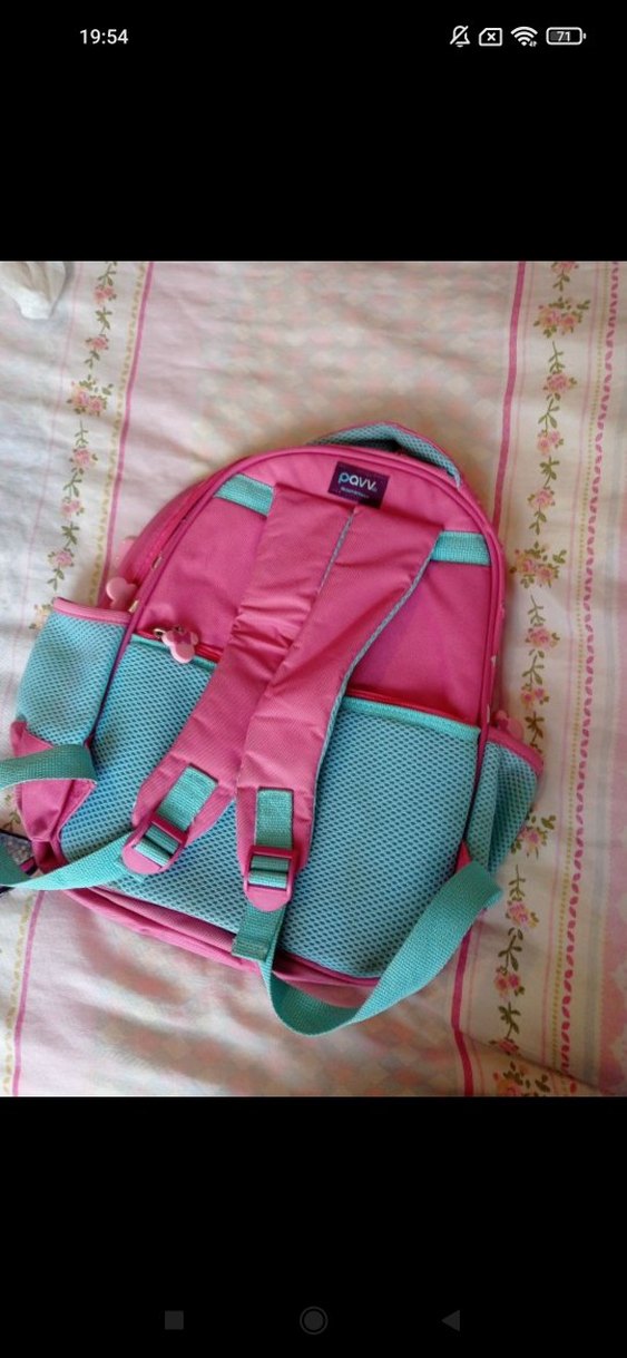 Renkli Minnie Mouse Okul Çantası - Görsel 2