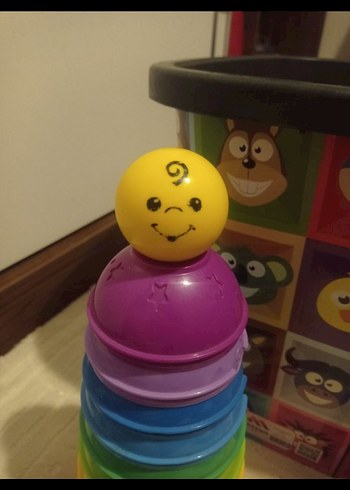 Beden Renkli Eğitici Oyuncak Kule
