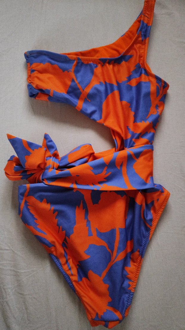 Renkli Bağcıklı Kadın Mayo - Görsel 2