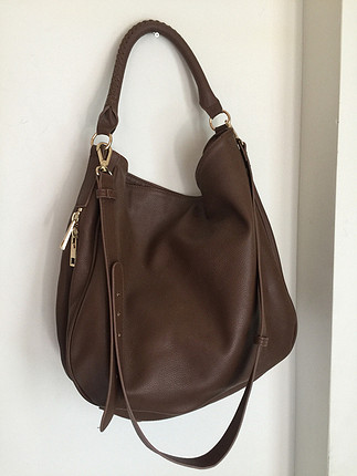 H&M Kahverengi kol çantası 