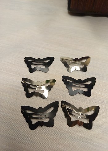 Metal Kelebek Tokalar - Kemerli, Minimalist - Görsel 5