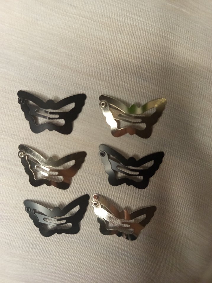 Metal Kelebek Tokalar - Kemerli, Minimalist - Görsel 2