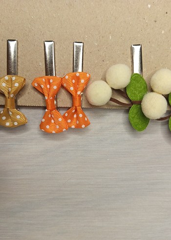 Mor Puantiyeli Fiyonk Toka Seti - Görsel 5