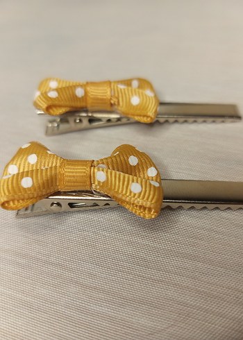 Mor Puantiyeli Fiyonk Toka Seti - Görsel 4