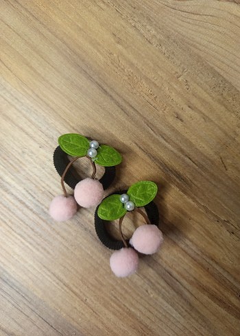 Nakışlı Bohem Pembe Kürklü Çocuk Toka - Görsel 4