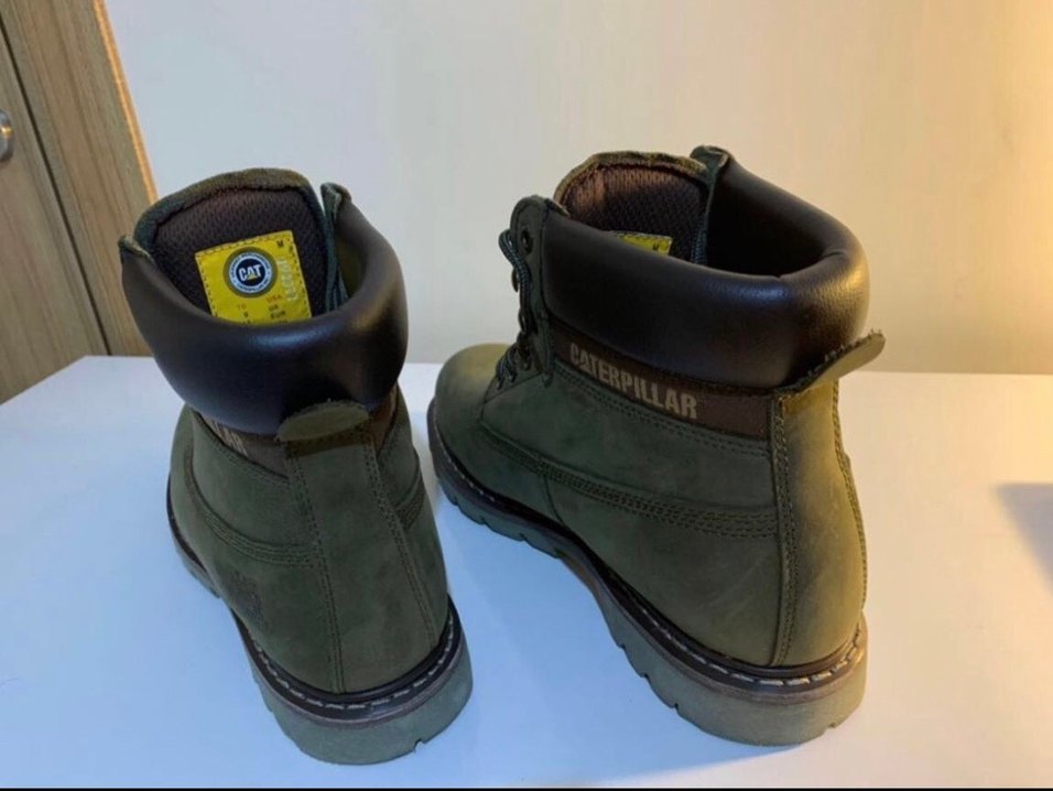 Caterpillar Erkek haki Süet Bot - Görsel 3