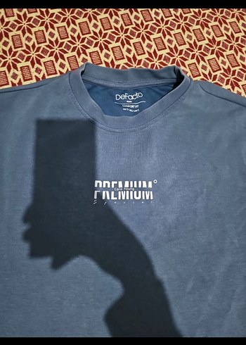 Erkek Mavi Street Wear Rozet - Görsel 4