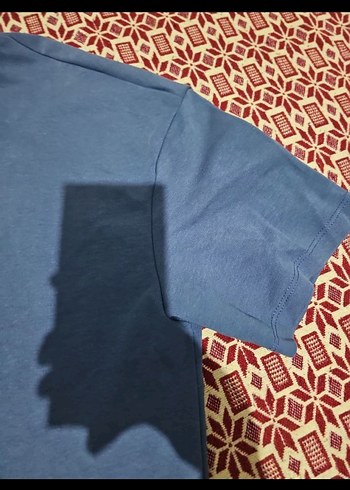 Erkek Mavi Street Wear Rozet - Görsel 3