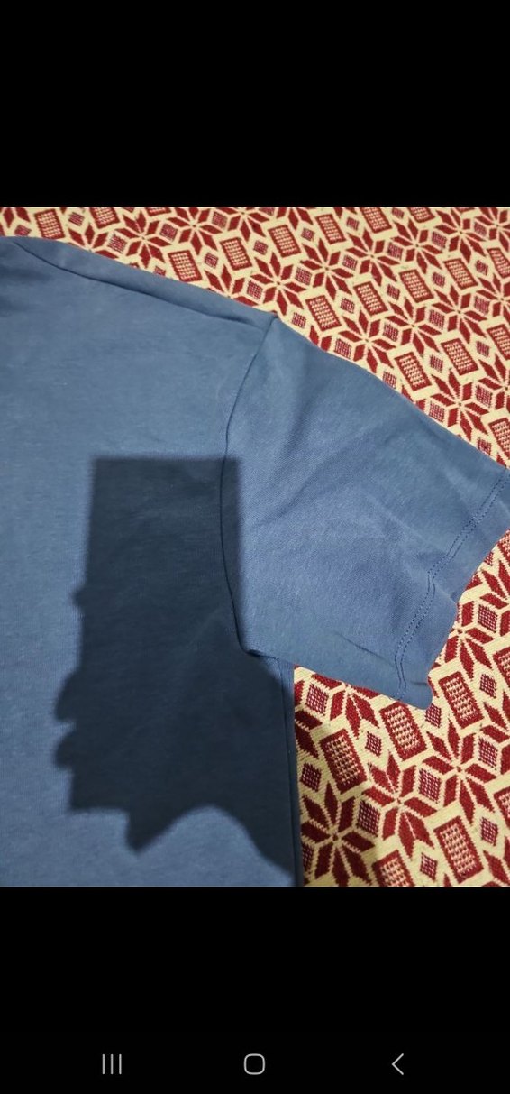 Erkek Mavi Street Wear Rozet - Görsel 3