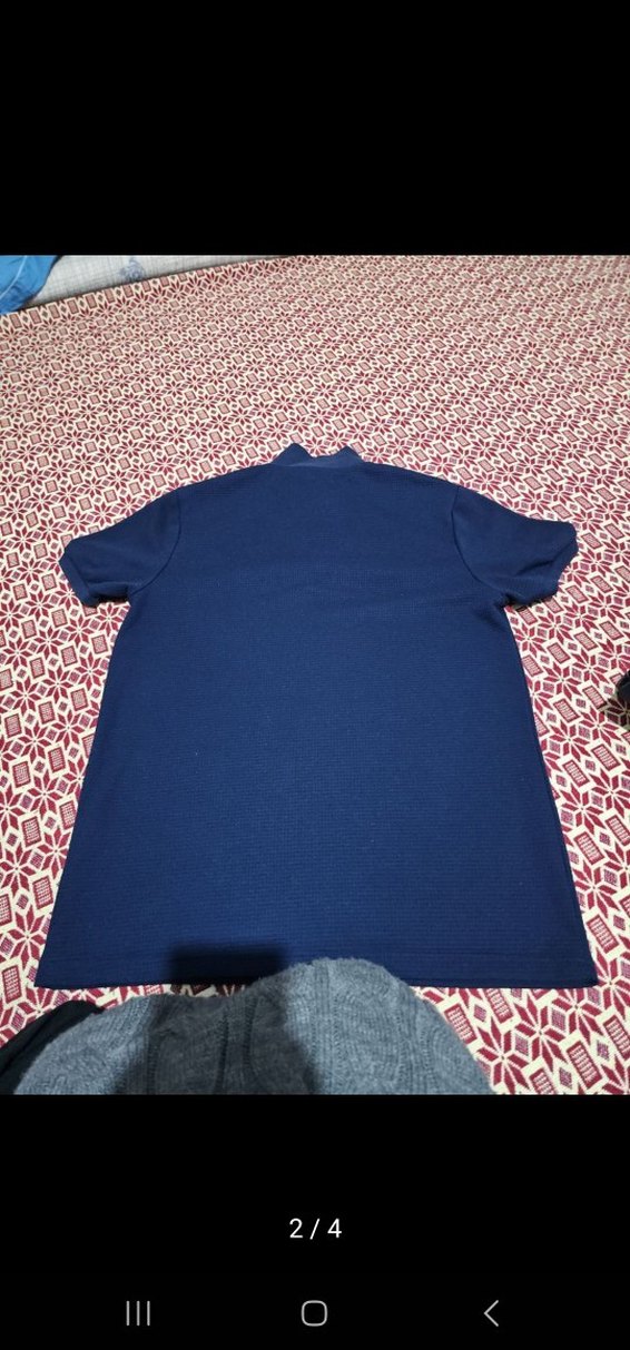 Erkek Lacivert Kısa Kollu Polo Tişört - Görsel 4