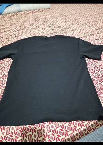 Erkek Siyah Pamuklu Baskılı Sweatshirt - Görsel 4