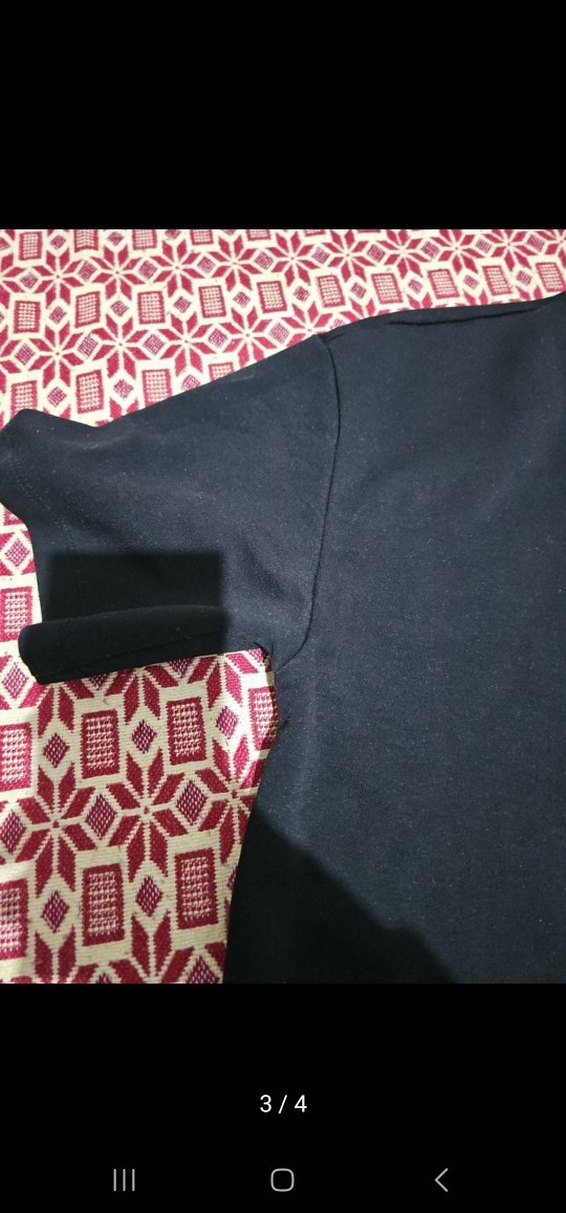 Erkek Siyah Pamuklu Baskılı Sweatshirt - Görsel 3