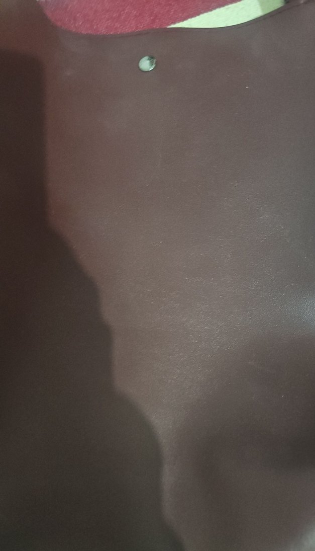 Burgundy Deri Fermuarlı Kadın Çanta - Görsel 4