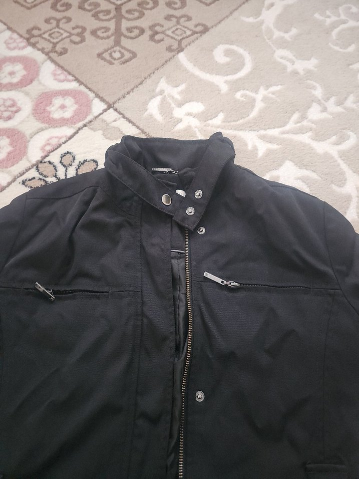 Siyah Kemerli Kadın Midi Ceket - Görsel 5