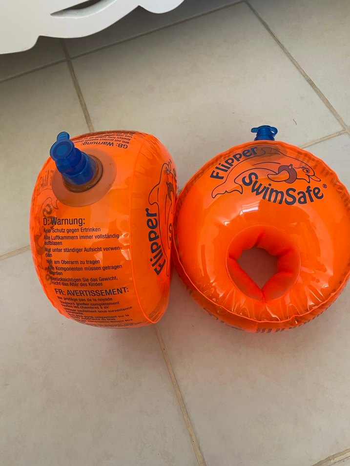 Turuncu Çocuk Kollukları - Flipper SwimSafe - Görsel 2