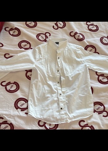 Beyaz Pamuk Gömlek - Görsel 2