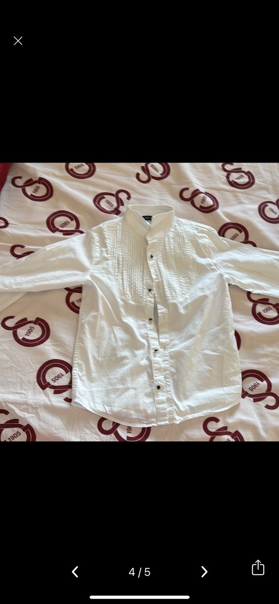 Beyaz Pamuk Gömlek - Görsel 2