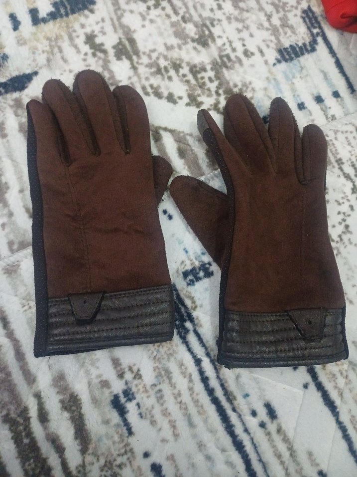 Kahverengi eldiven - Görsel 2