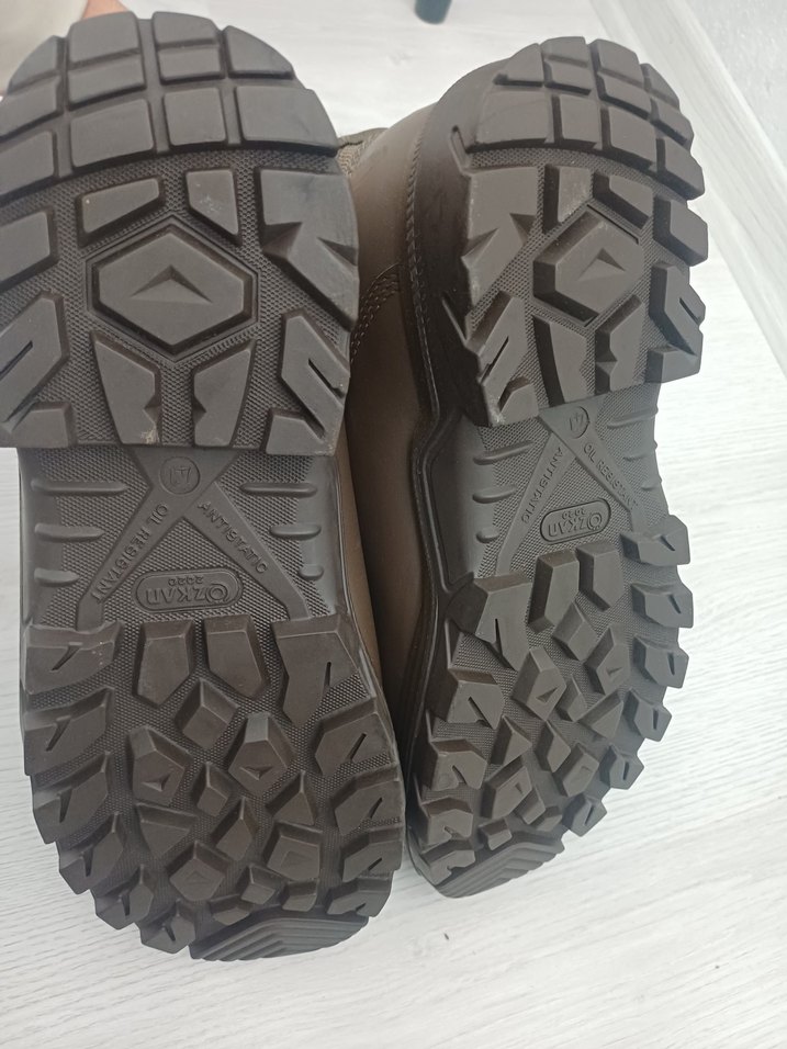 Kahverengi askeri bot sıfır ürün - Görsel 2