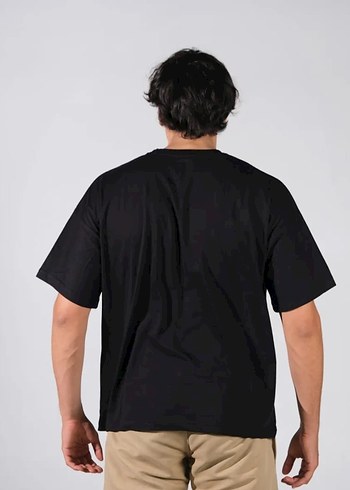 Oversize Basic Tişört | XL Beden | Sıfır - Görsel 3